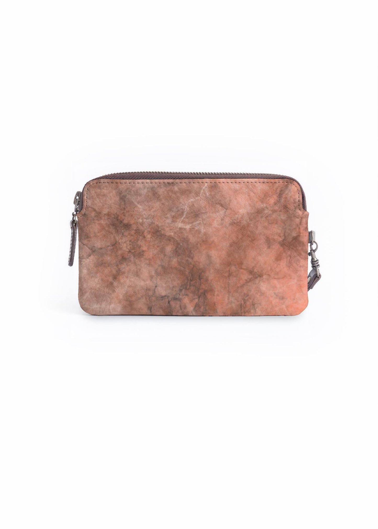 Peach Marble Clutch