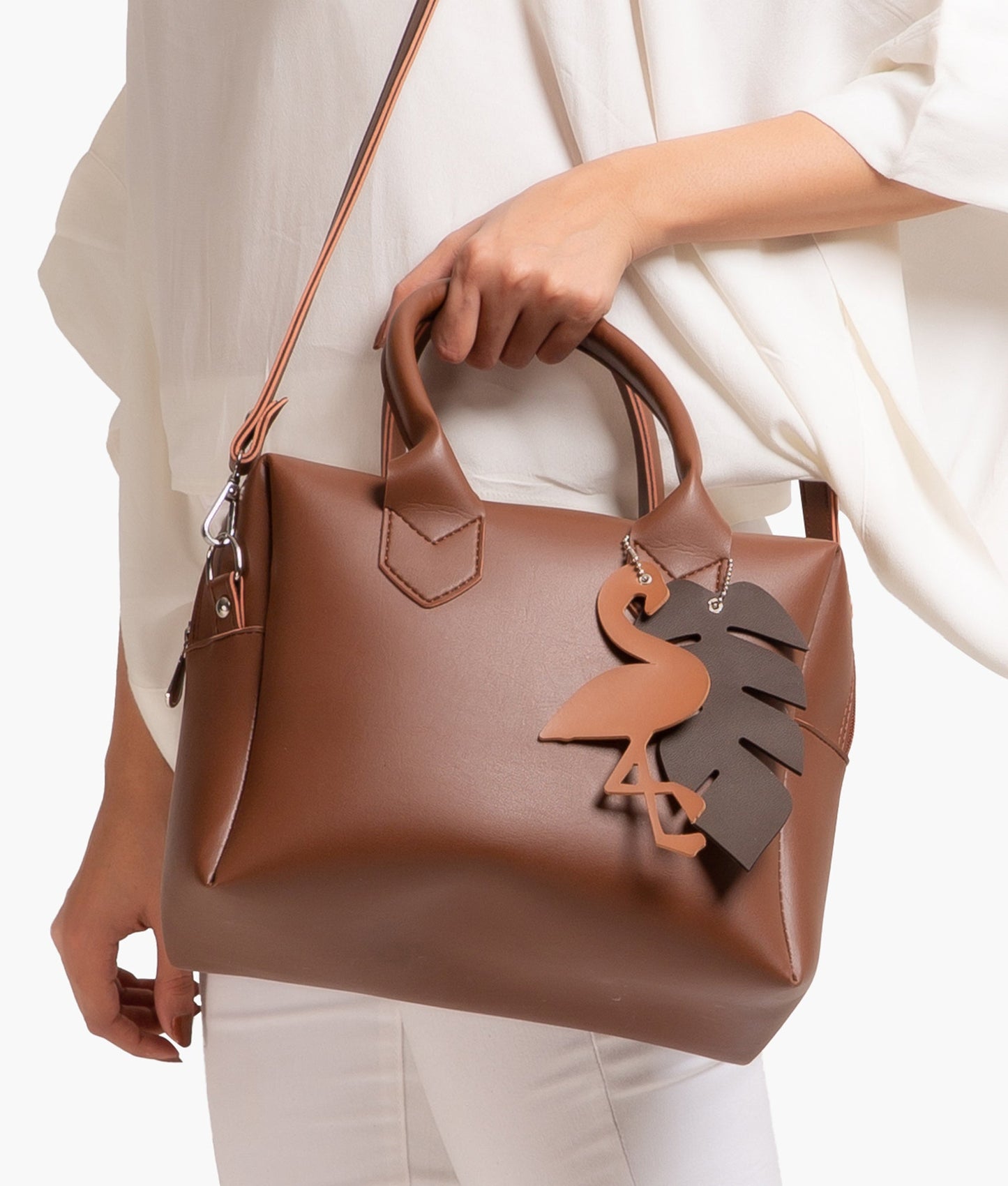 Horse brown mini bowling bag